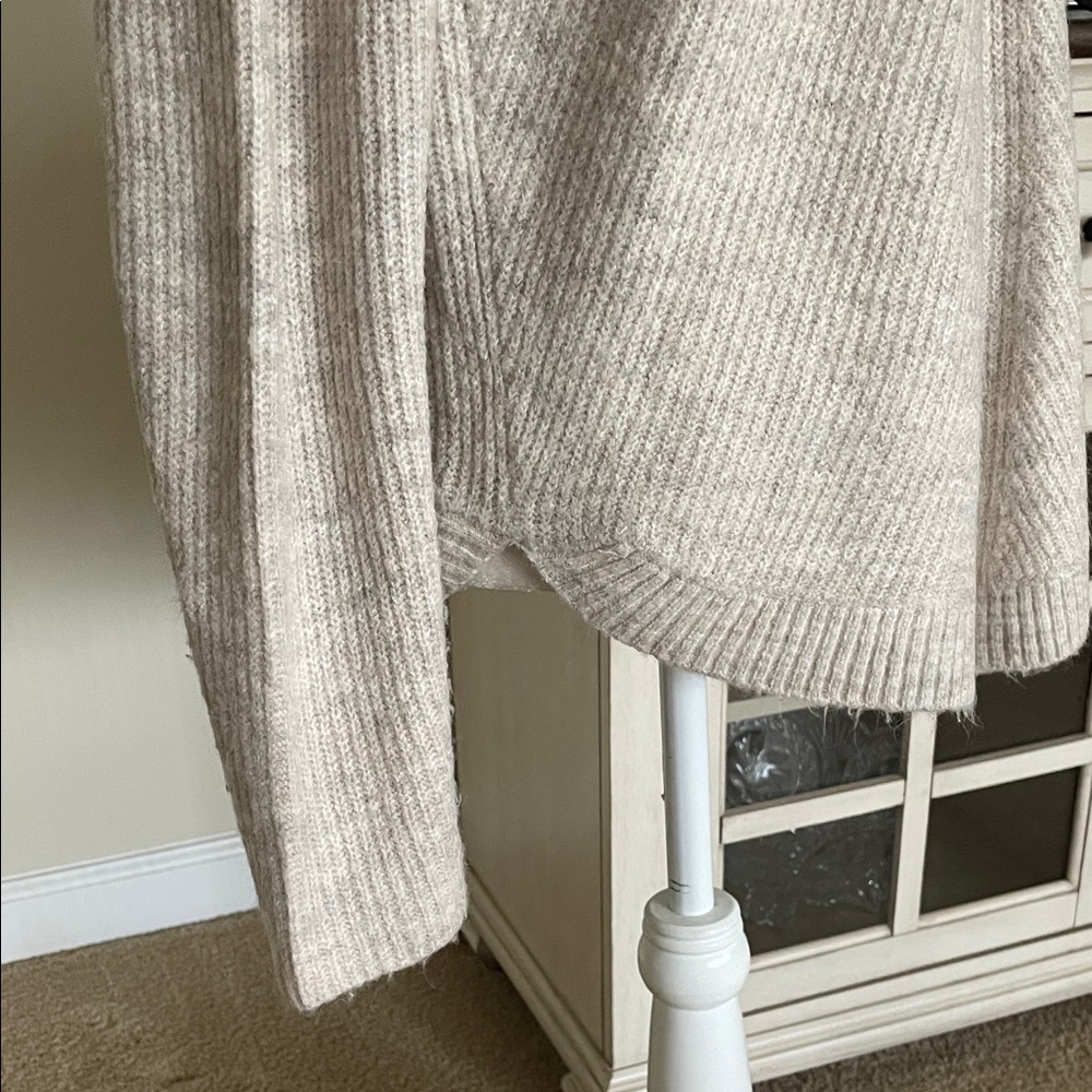 Tahari Beige Cowl Neck Sweater - Picture 3 of 11